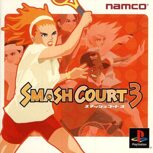 Smash Court 3 box art for Playstation